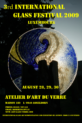 IIIème festival international du verre 2009 Luxembourg 