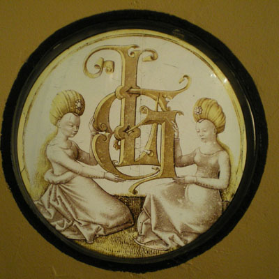 Rondel vers 1450 - 1460 (Musée de Cluny, Paris) Rondel