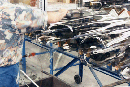 La fabrication du verre plat souffl� en manchon