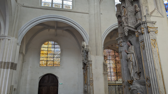 Les vitraux de Flavie Serrière-Vincent-Petit à l'église d'Ervy-le-Châtel (2020)