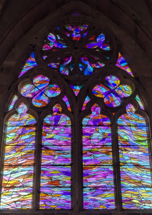 Les vitraux d'Alfred Manessier à la cathédrale de Saint-Dié-des-Vosges (1986)
