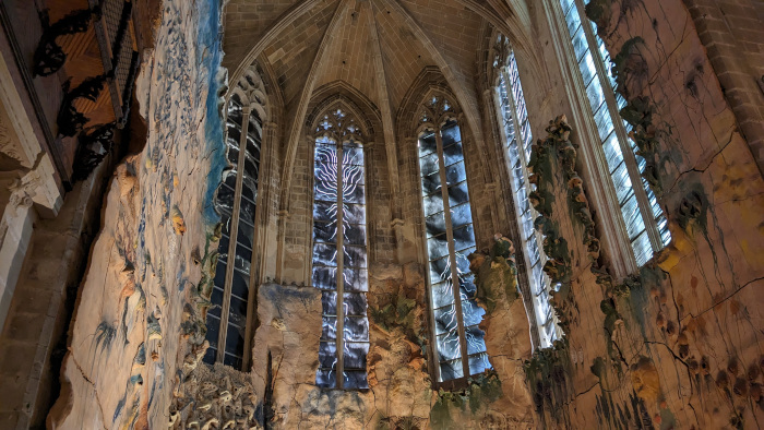 Les vitraux de Miquel Barceló à cathédrale de Palma de Majorque (2007)