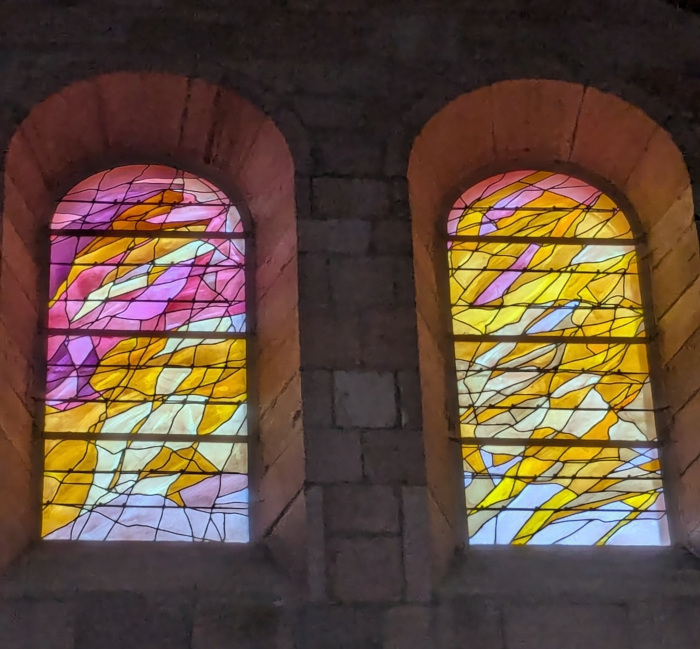 Les vitraux de Dominique Gutherz à la cathédrale de Saint-Dié-des-Vosges (1987 ?)