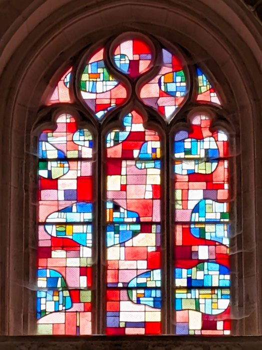 Les vitraux d'Antoine Le Bihan à l'église Saint-Nonna de Penmarc'h (2016)