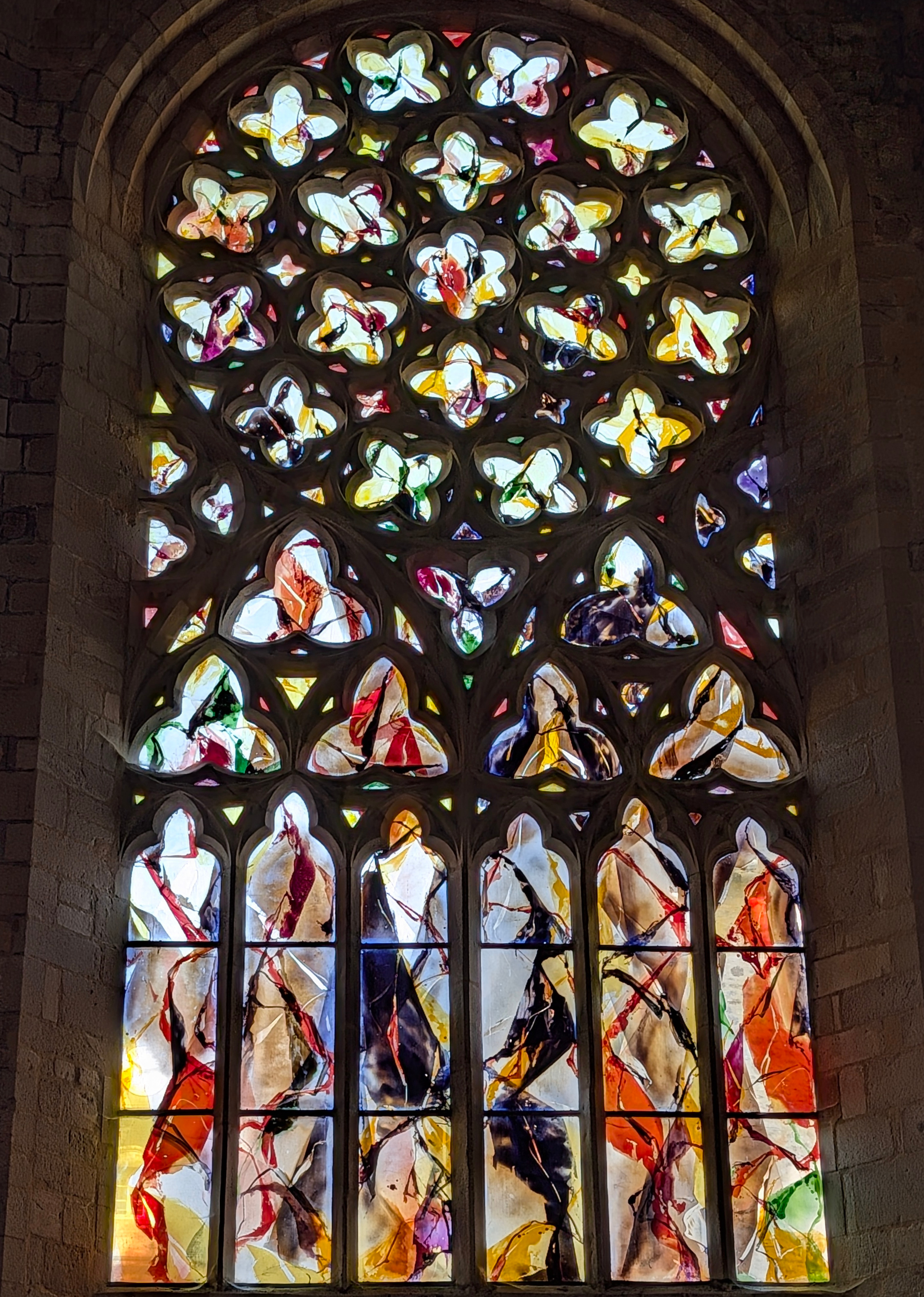 Les vitraux de Kim En Joong à la chapelle Notre-Dame du Kreisker (2014)
