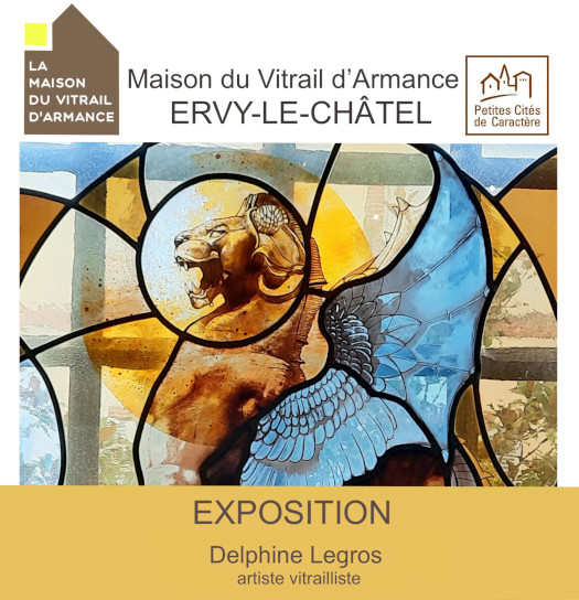Exposition : Delphine Legros, artiste vitrailliste