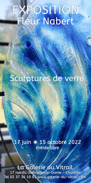 Exposition "sculptures de verre" par Fleur Nabert