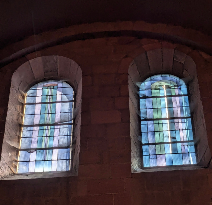 Les vitraux de Geneviève Asse à la cathédrale de Saint-Dié-des-Vosges (1988)