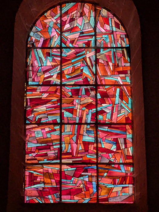 Les vitraux de Lucien Lautrec à la cathédrale de Saint-Dié-des-Vosges (1987)