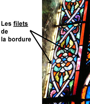 Filets de bordure